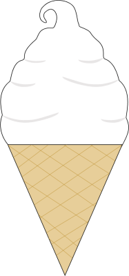 Vanilla Ice Cream Cone Clipart Vanilla Soft Serve Ice Cream