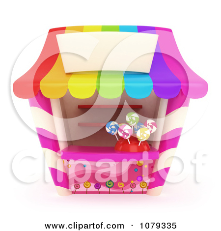 Clipart 3d Candy Shop   Royalty Free Cgi Illustration By Bnp Design