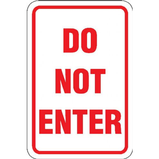 Do Not Enter Sign Printable   Clipart Best