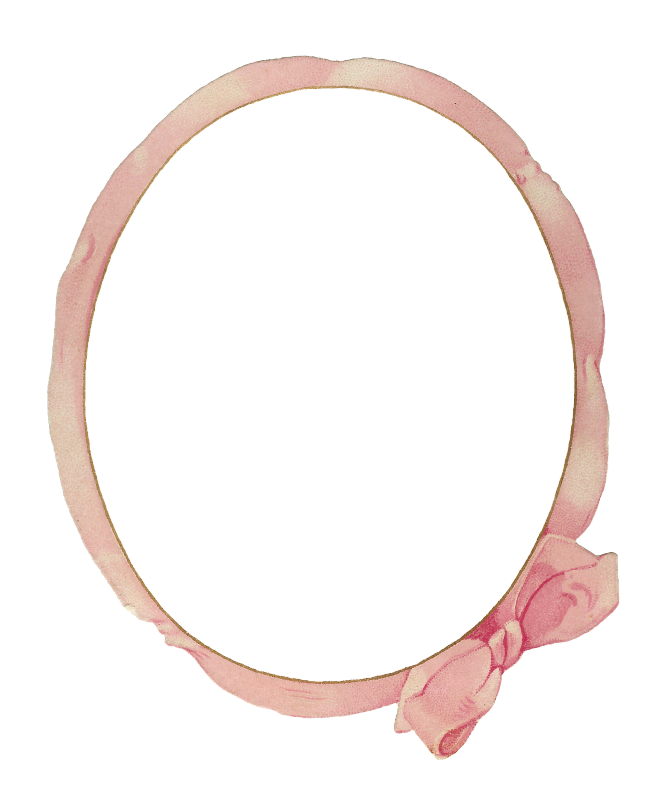 Free Clip Art Of Baby  Vintage Baby Clip Art Pink Bow Decorative Frame    