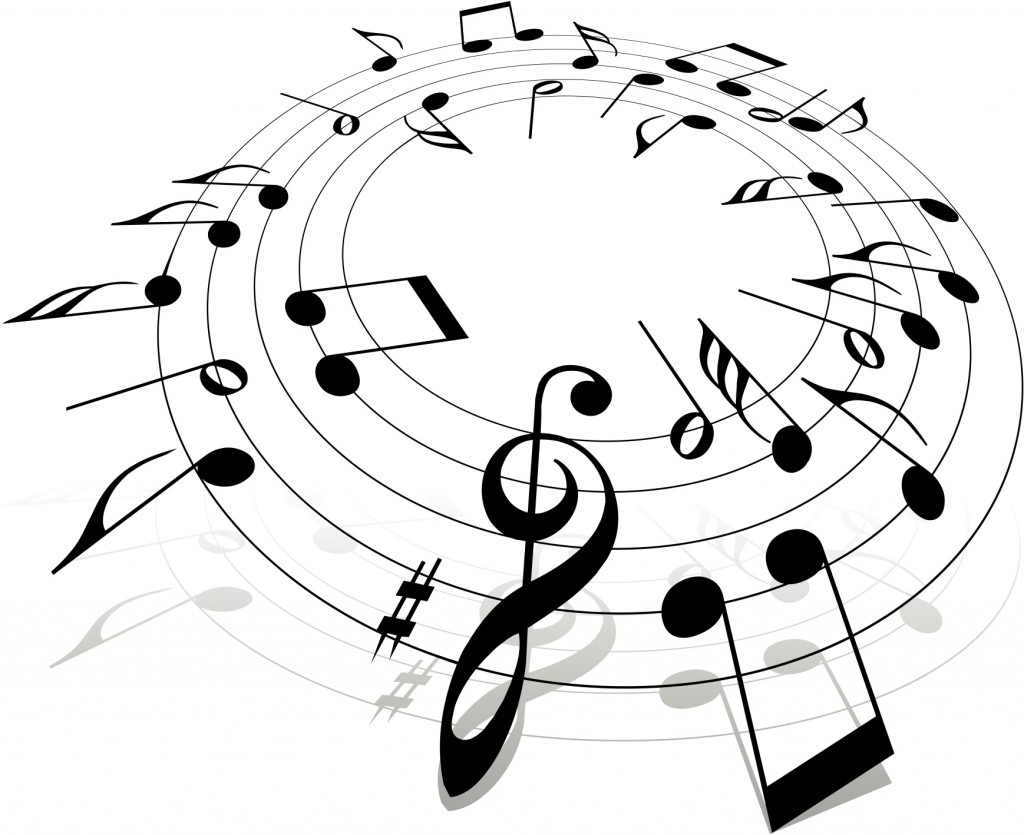 Music Clipart4 1024x835 Vector Free Vector Music Clipart
