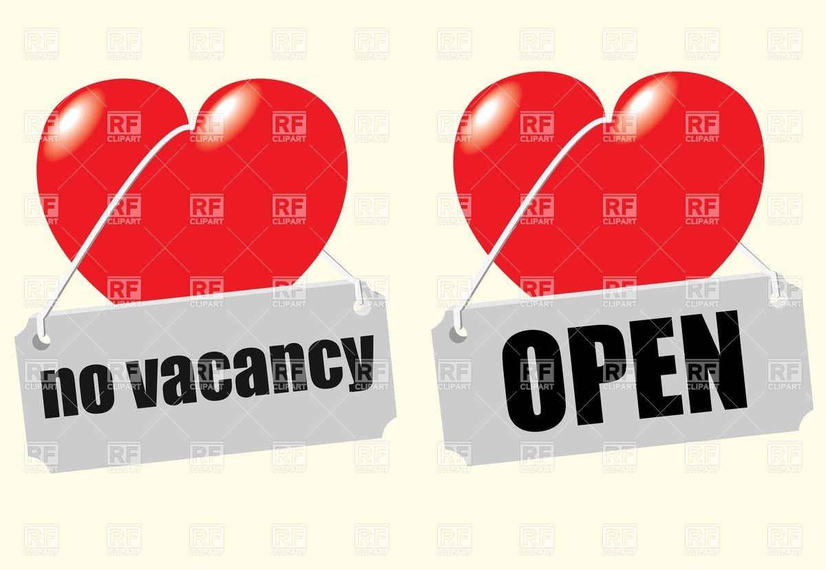 Open And No Vacancy Download Royalty Free Vector Clipart  Eps
