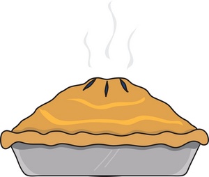 Pie Clipart Image   Fresh Baked Fruit Pie Just Out Of The Oven
