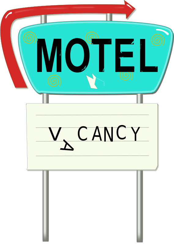 Pine Ledge Motel  No Vacancy