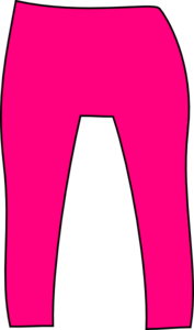 Pink Pants Clip Art At Clker Com   Vector Clip Art Online Royalty    