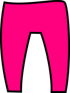 Pink Trousers Clip Art At Clker Com   Vector Clip Art Online Royalty