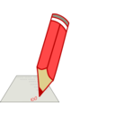 Red Pencil Clipart   I2clipart   Royalty Free Public Domain Clipart