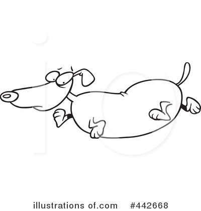 Royalty Free Wiener Dog Clipart Illustration 442668 Jpg
