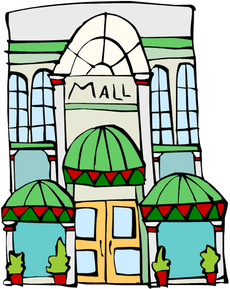 Shopping Mall Outside Clipart Mall Clipart Mall Mall