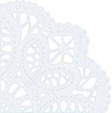 Blue Snowflake Clipart Clipart Of Snowflake Clipart Lace Doily Half