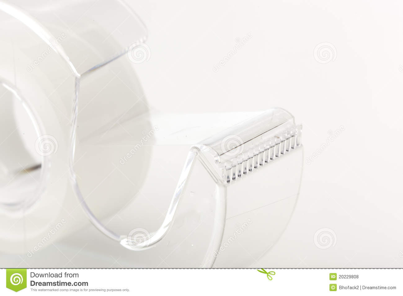 Clear Tape Dispenser Royalty Free Stock Photos   Image  20229808