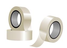 Clear Tape Royalty Free Stock Photos