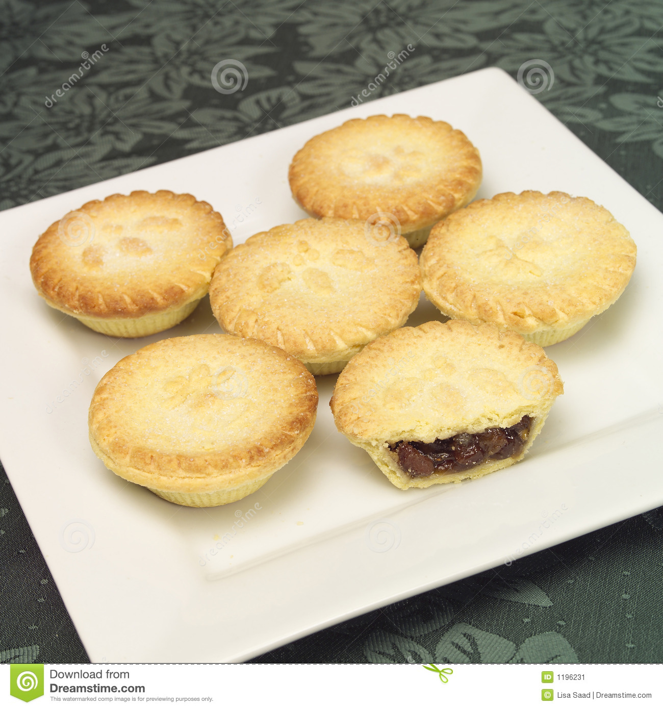 Fruit Mince Pies Stock Image   Image  1196231
