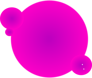 Fuzzy Pink Circle 2 Clip Art At Clker Com   Vector Clip Art Online