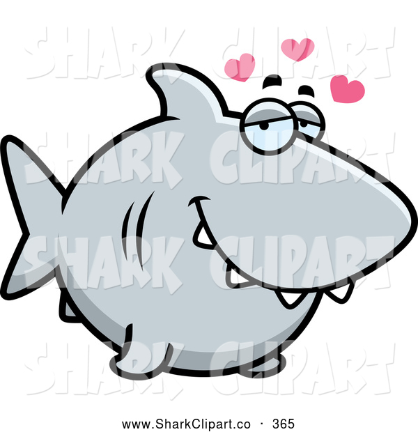 Gray Shark In Love Shark Clip Art Cory Thoman