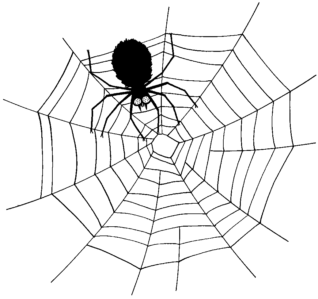 Holiday Clipart Spider