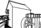 Mill Wheel Clipart