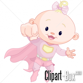 Related Super Baby Girl Cliparts  