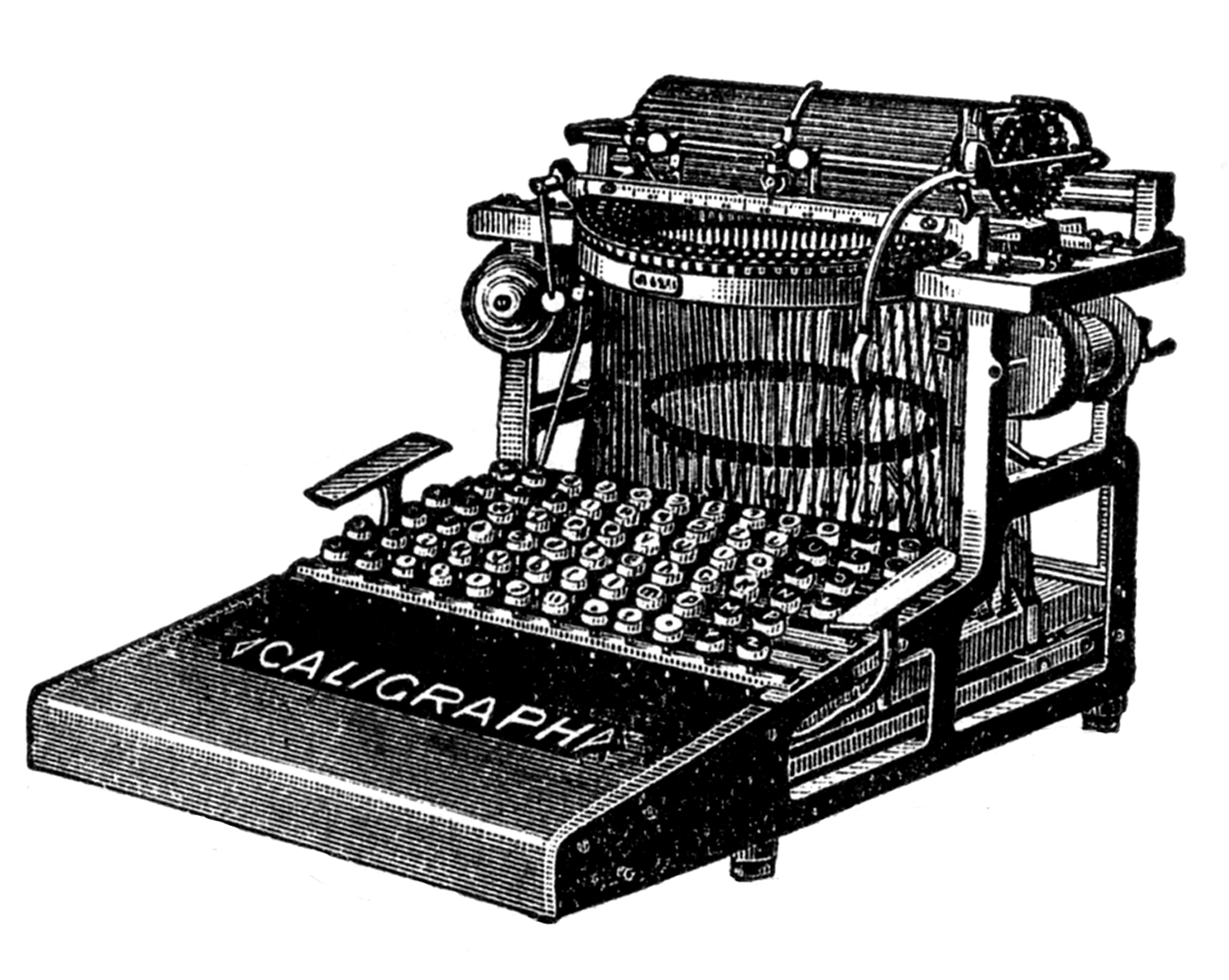 Vintage Clip Art   3 Antique Typewriter Graphics   The Graphics Fairy