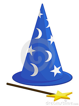 Wizard Hat Clipart Wizard Hat Wand 23101133 Jpg