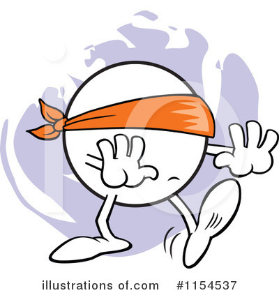 Blindfold Clipart  1154537 By Johnny Sajem   Royalty Free  Rf  Stock