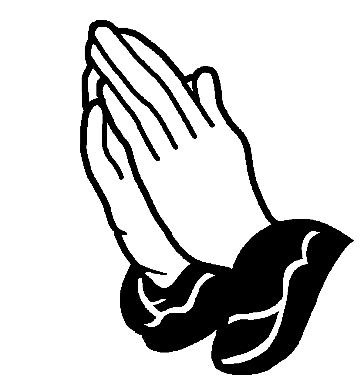 Both Hand Praying Free Cliparts That You Can Download To You