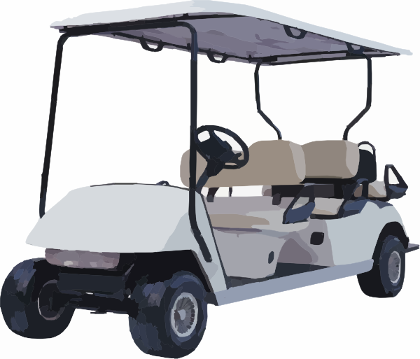 Electric Golf Cart Oc Gc Clip Art At Clker Com   Vector Clip Art