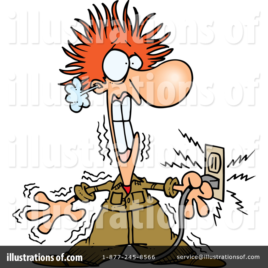 Electrician Clipart  439804   Illustration By Ron Leishman