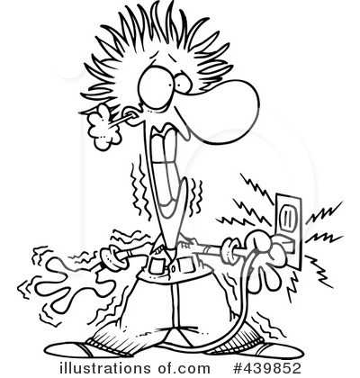 Electrician Clipart  439852   Illustration By Ron Leishman