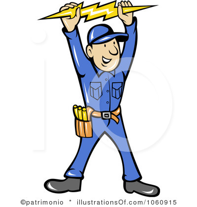 Electrician Clipart Royalty Free Electrician Clipart Illustration