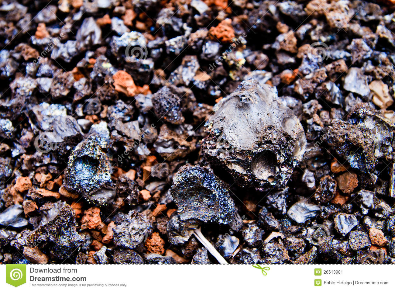 Lava Rocks Close Up Stock Image   Image  26613981
