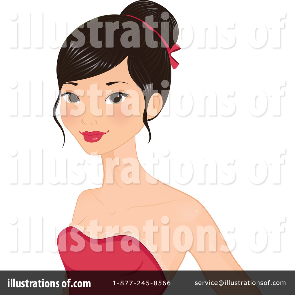 Royalty Free  Rf  Asian Woman Clipart Illustration By Melisende Vector
