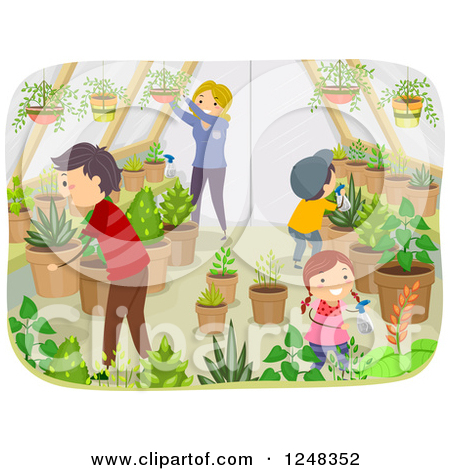 Royalty Free  Rf  Greenhouse Clipart   Illustrations  1