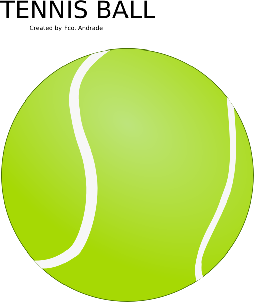 Tennis Ball Clip Art   Sports   Download Vector Clip Art Online