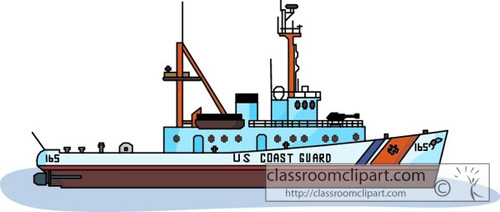 Boat   Coast Guard 5   Classroom Clipart