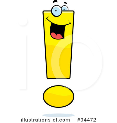Exclamation Point Clipart  94472 By Cory Thoman   Royalty Free  Rf    