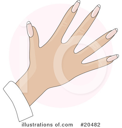 Finger Nail Clipart Black And White More Clip Art Illustrations Of