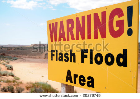 Flash Flood Clipart Warning Sign For Flash Floods