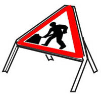 Men At Work Road Sign   Clipart Best