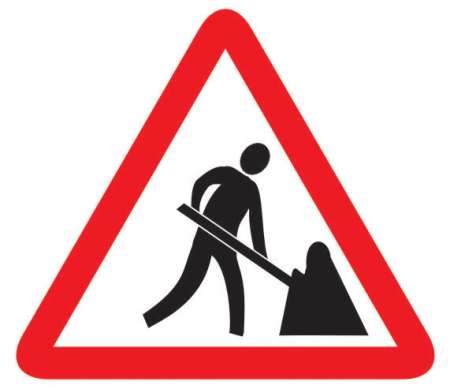 Men At Work Road Signs   Clipart Best