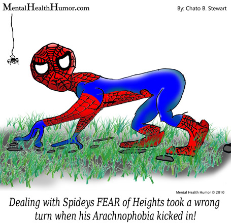 Mental Health Humor Psychology Cartoons Spiderman Clip Art