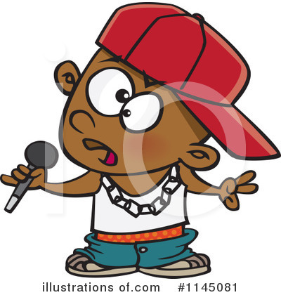 Rapper Clipart  1145081   Illustration By Ron Leishman