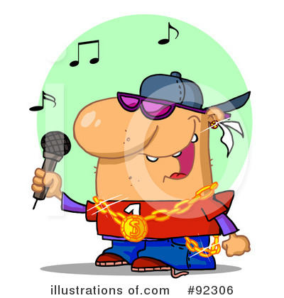Rapper Clipart  92306 By Hit Toon   Royalty Free  Rf  Stock    