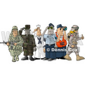 Royalty Free  Rf  Coast Guard Clipart Illustrations   Cartoons By