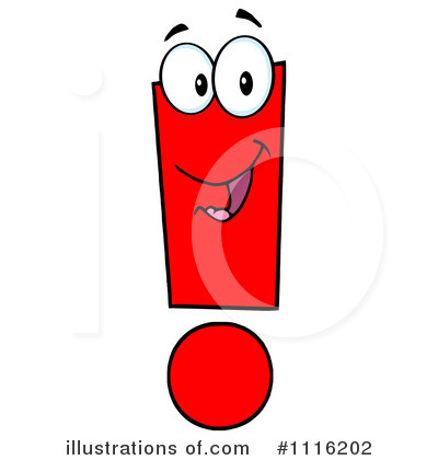 Royalty Free  Rf  Exclamation Point Clipart Illustration By Hit Toon