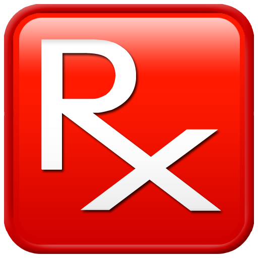 Rx Pharmacy Logo Symbol Buttonclip Art Image