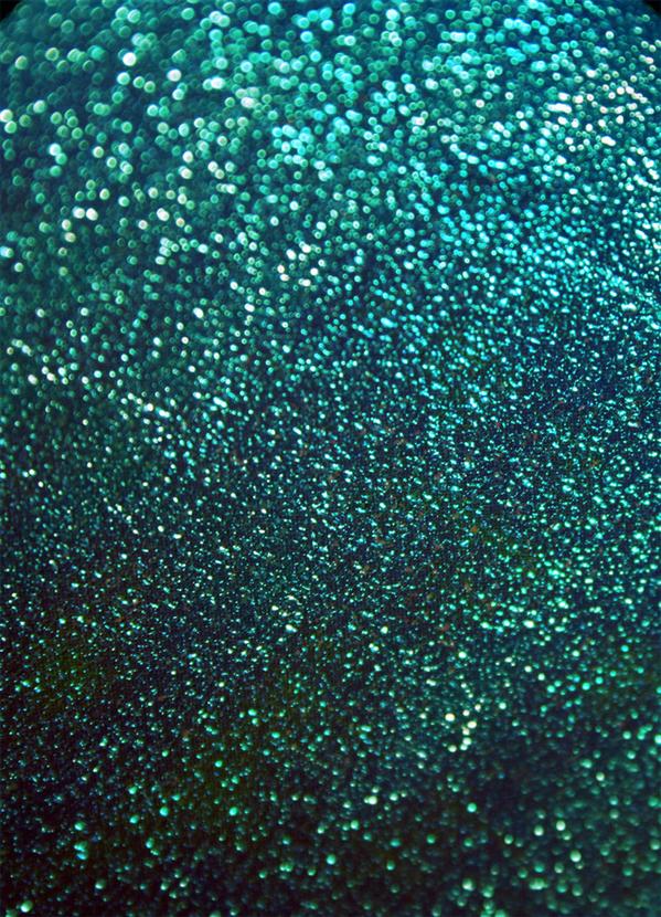Blue Glitter Texture Glitter Shaker Jar Blue