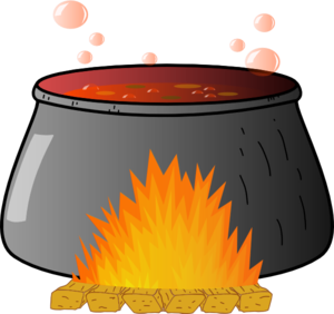 Boiling Cauldron Clip Art At Clker Com   Vector Clip Art Online    