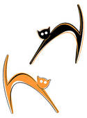 Cat Scratch Clip Art Royalty Free  121 Cat Scratch Clipart Vector Eps    
