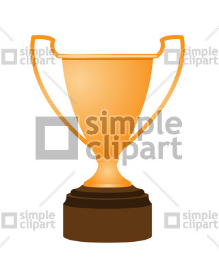 Clipart   Sport And Leisure   Gold Trophy World Cup Vector Clipart